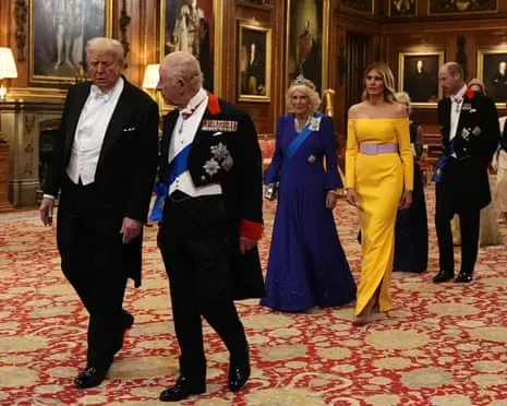 Royals Present Grand Welcome Amid Protests; Jimmy Kimmel Pulled From Air Over Kirk Remarks