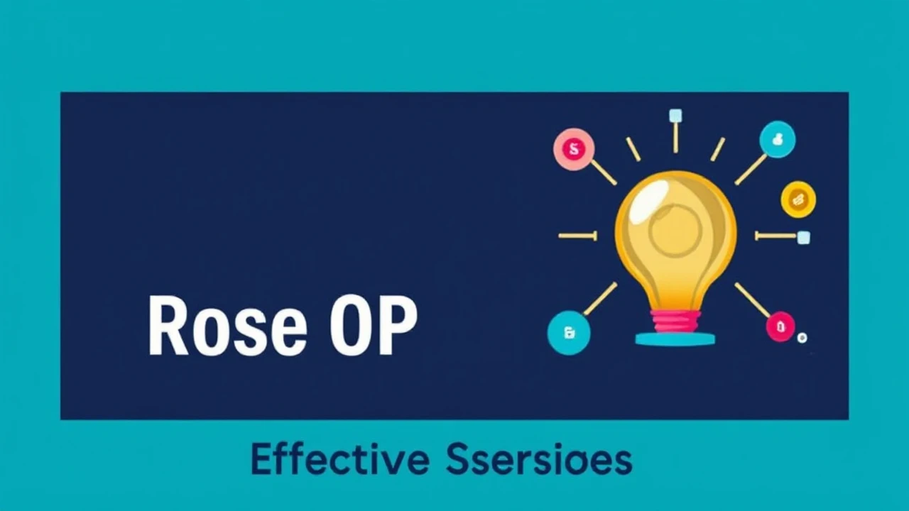 Enhance Your Business Operations with Rose OP Services: Effective Strategies