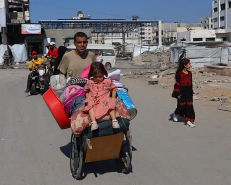 Running from Death to Death: Gaza Inhabitants Confront Dire Dilemma